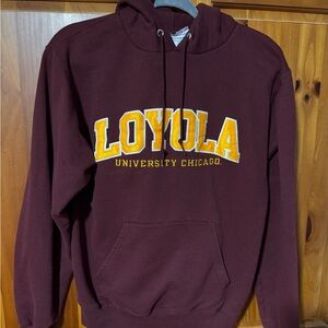 Champion Maroon Loyola University Hoodie